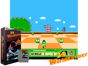 3-D Battles of World Runner, The (U) Cover